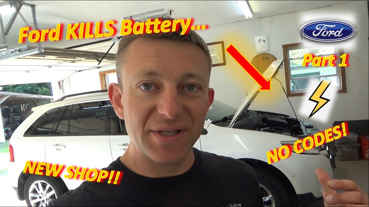 (Часть 1) Ford УБИВАЕТ аккумулятор... PCM НЕ СПИСАЕТ?! (Edge V6 2013 года) в НОВОМ МАГАЗИНЕ!!