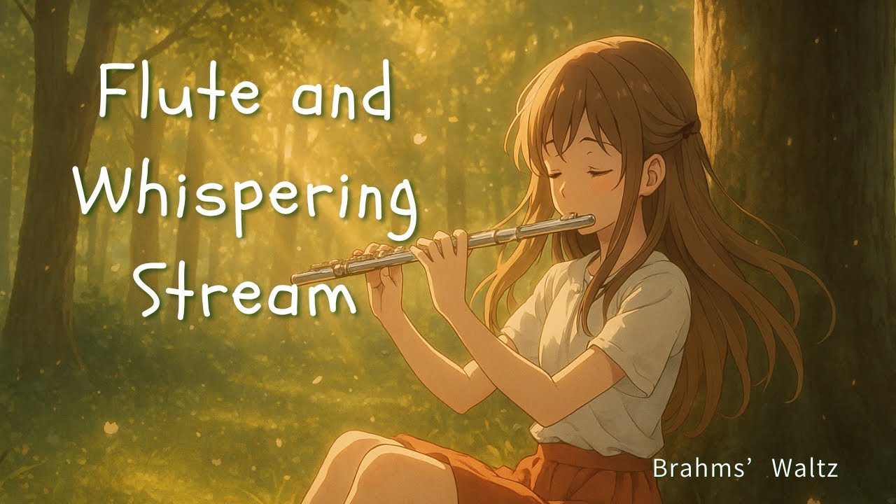 Relaxing Flute Music with Nature Sounds | Brahms - Waltz