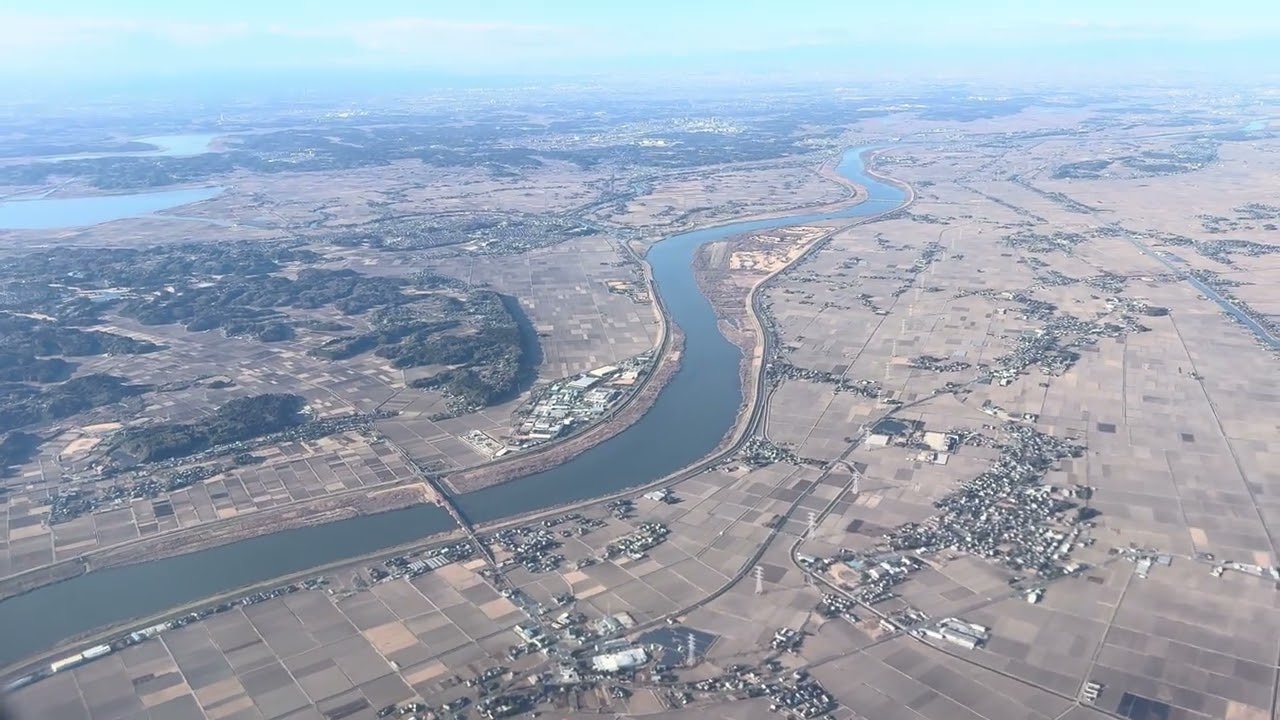 4K 成田空港RW34Rから離陸