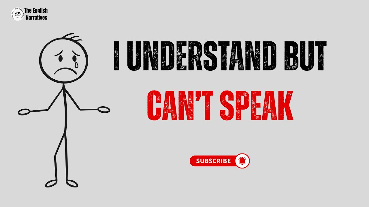 Why You Understand English But Can't Speak (And How to Fix It)