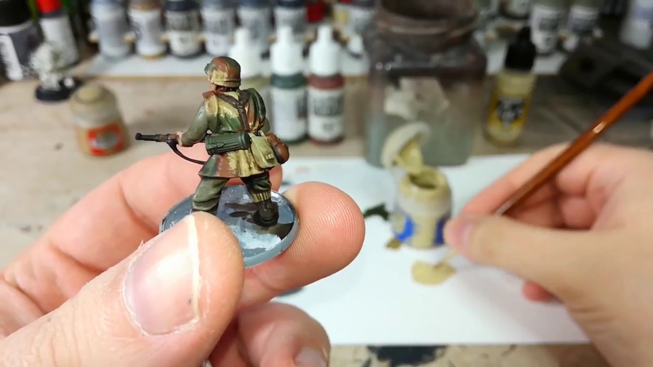 How I Paint Things - Infantry Camo, German Grenadier Zeltbahn
