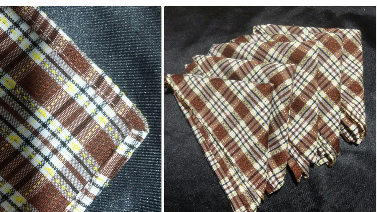 🔴سر خياطة مناديل المطبخ (طراشن)بطريقة محترفة للمبتدآت👉The secret of sewing kitchen towels