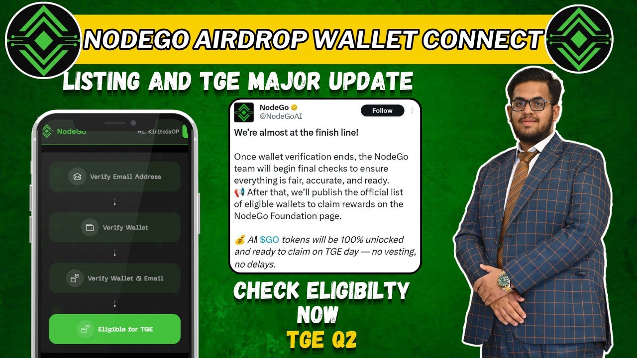Nodego Ai Airdrop Wallet Connect | Nodego Airdrop wallet verification | Nodego Airdrop Major Updates