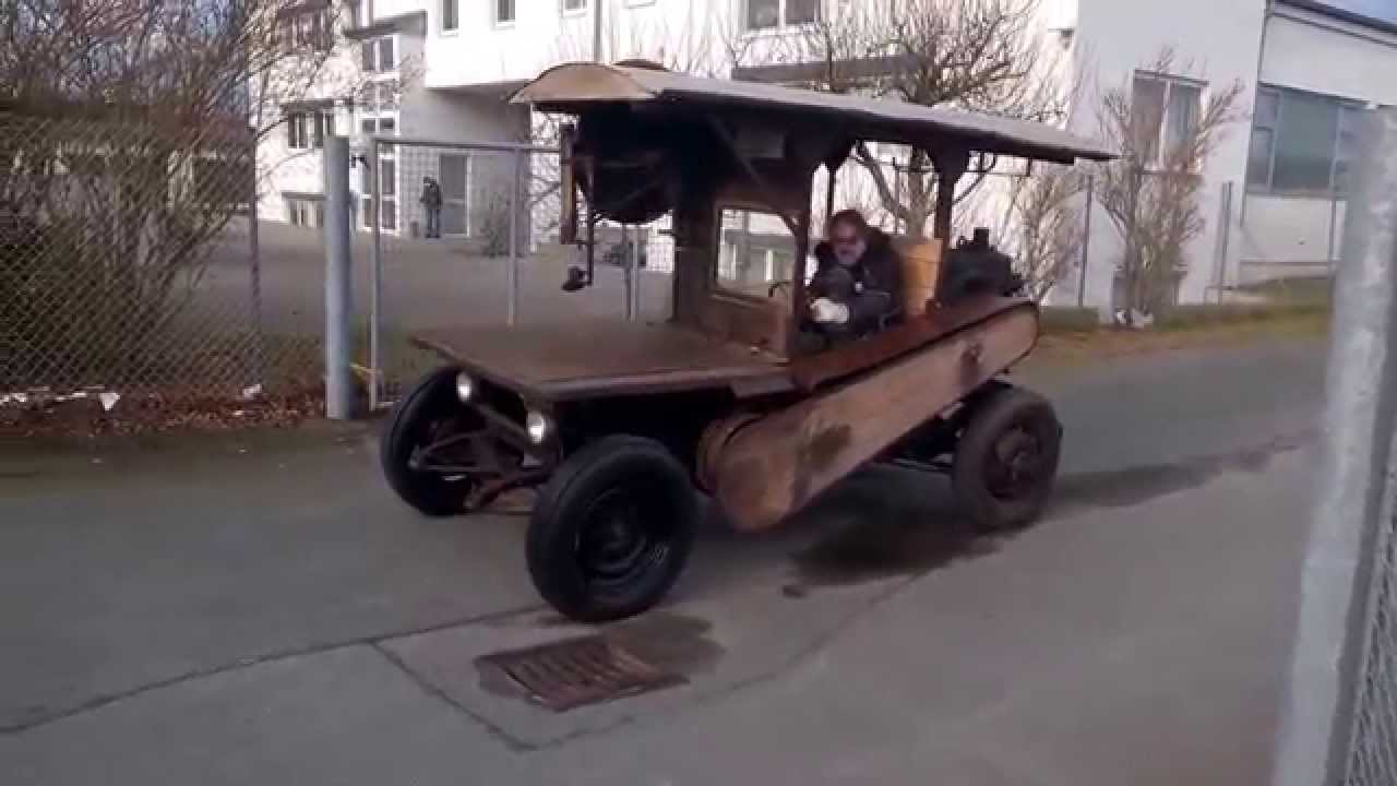 1. Ausfahrt selbstfahrende Bandsäge von Anton Maschinenfabrik