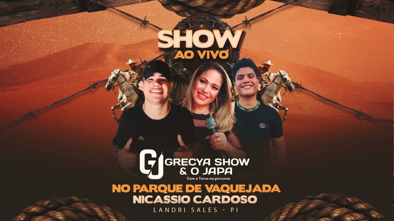 GRECYA SHOW E O JAPA - SHOW AO VIVO EM LANDRIS SALES - REPIQUE PRA PAREDÃO
