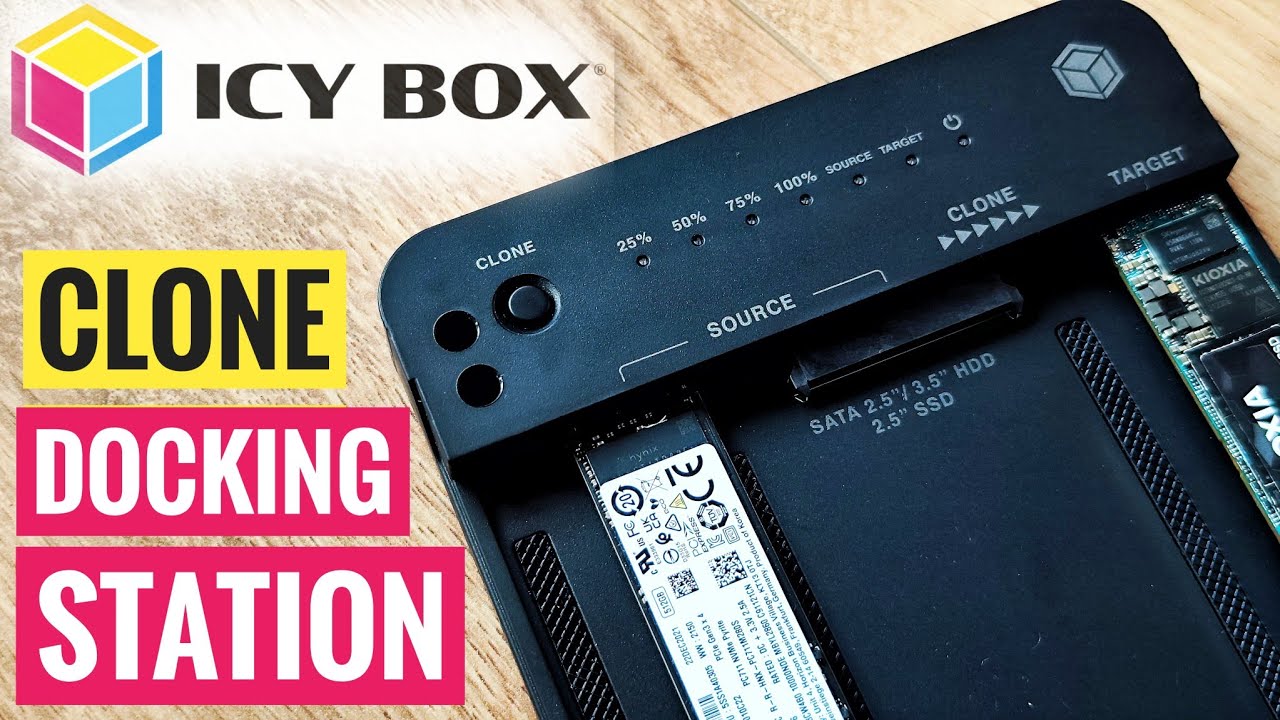 ICY BOX Clone & Docking Station 💥 IB-2913MCL-C31
