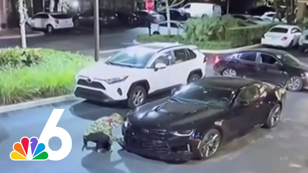 Thieves caught on camera stealing $71,000 car from Florida apartments