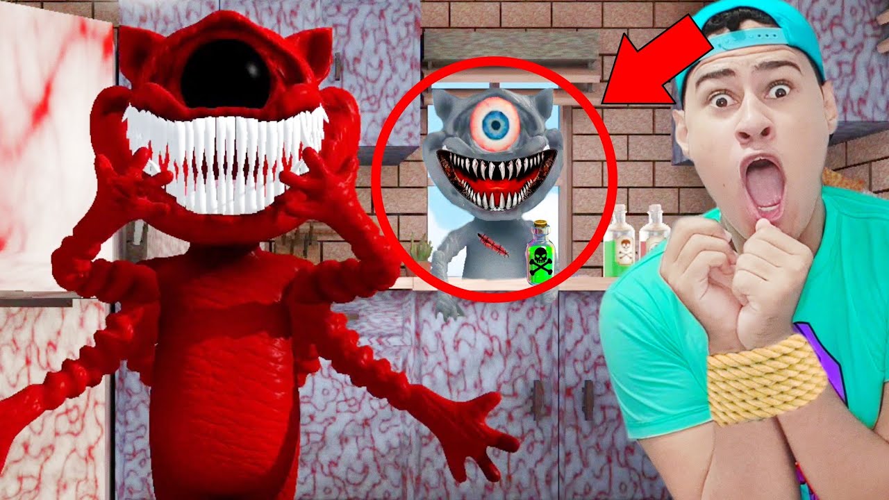 Encontrei a CASA SECRETA do TALKING JUAN CICLOPE as 3AM (Deu ruim!!)