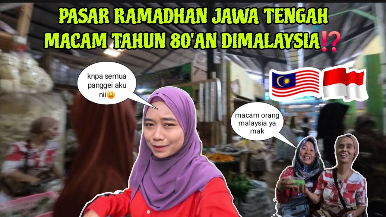 SEBAB MACAM ORANG MALAYSIA KA⁉️ PERGI KE MARKET JAWA SEMUA PENIAGA PANGGIL SURUH BELI 😫
