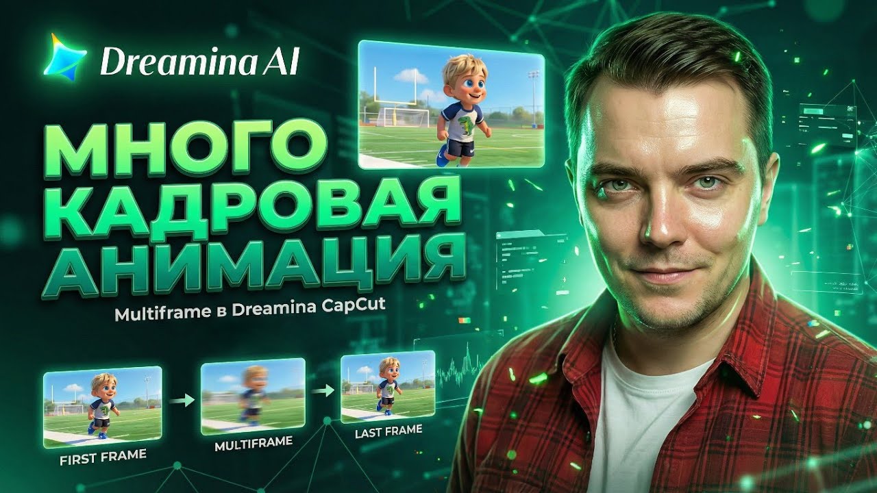 Генерируем мультик по множеству кадров | БЕСПЛАТНО | Dreamina Ai