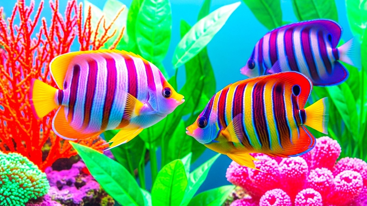 The Best 4K Aquarium Experience: Discover Stunning Jellyfish,Vibrant Coral Reefs & Exotic Sea Life