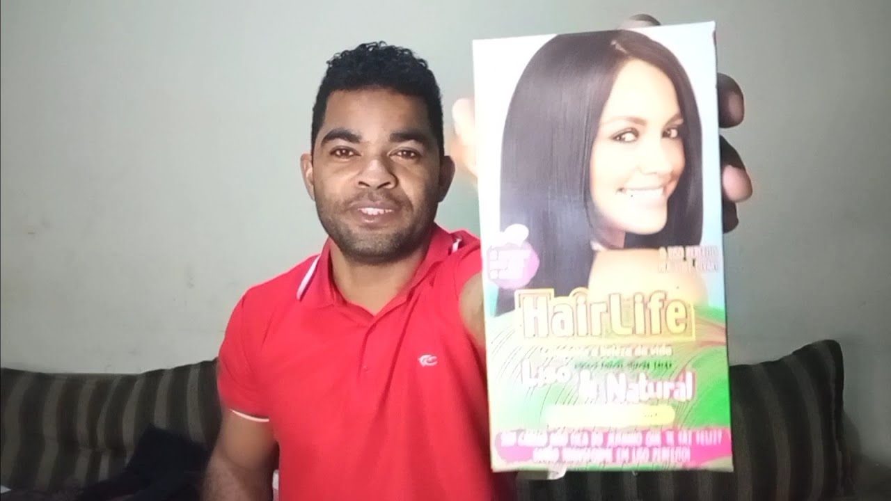 como alizar o cabelo com Hair Life (alisamento masculino)