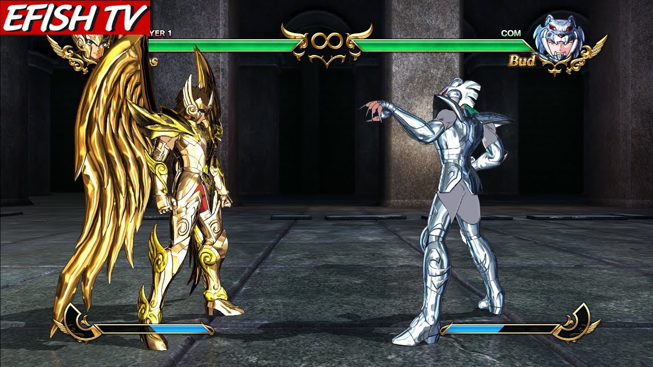 Sagittarius Aiolos God Cloth vs Alcor Bud (Hardest AI) - Saint Seiya: Soldiers' Soul