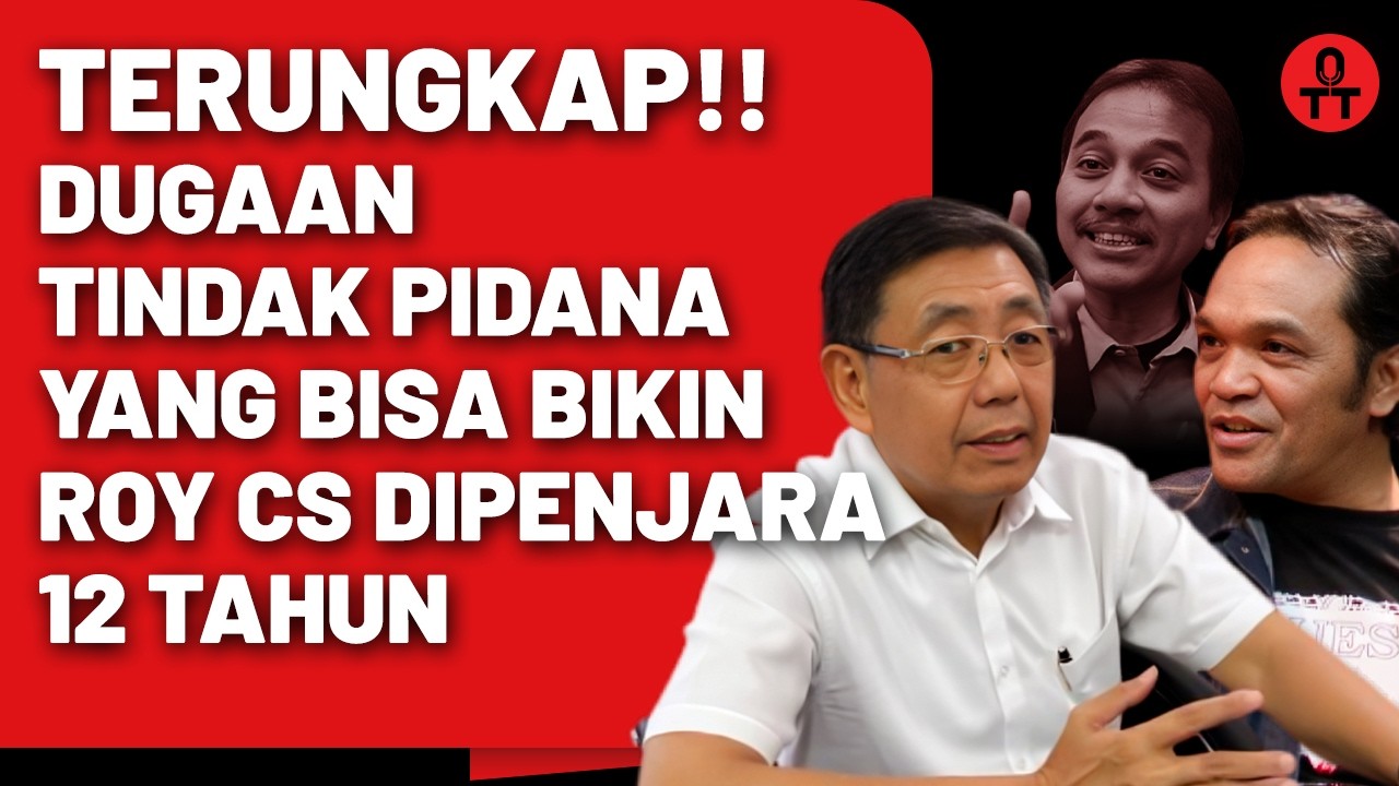 TERUNGKAP!! Ini Pasal Yang Bikin Roy Cs, Panas Dingin, Ancamannya 12 Tahun Penjara || OTT