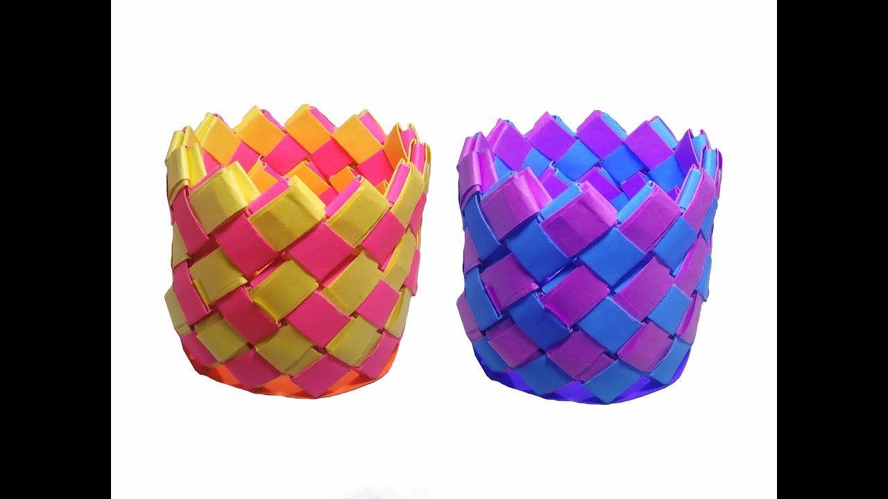 How to make Paper Vase ( very easy ) : DIY Craft