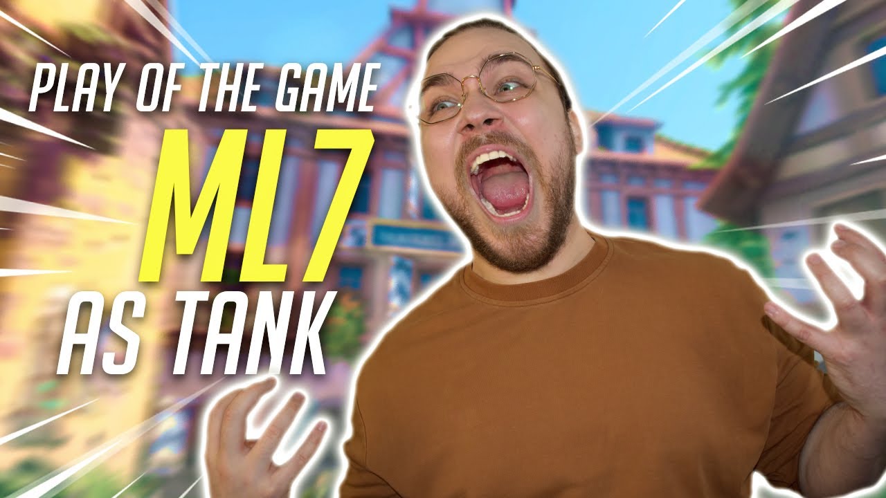 GETTING POTG WITH EVERY TANK *CHALLENGE* | mL7 (Overwatch)