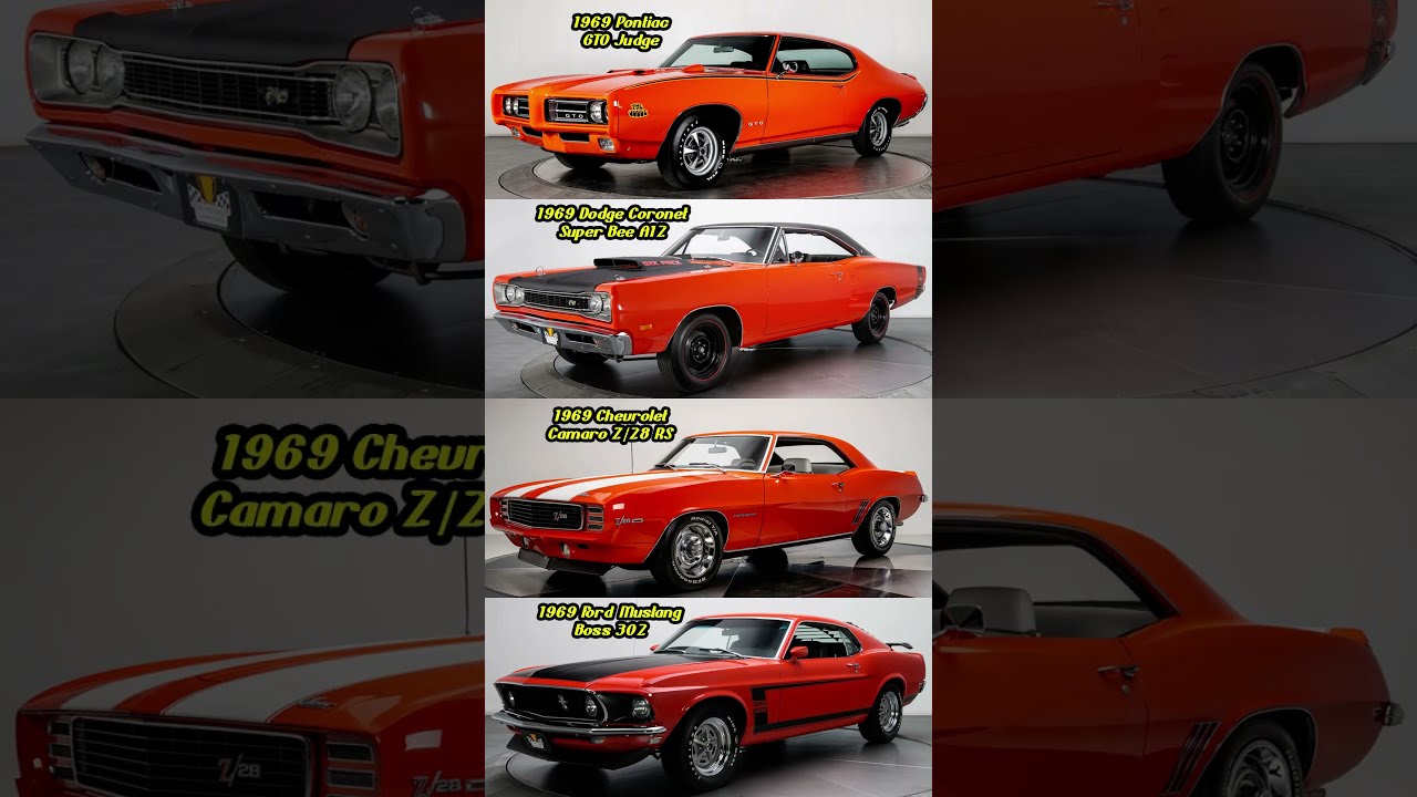 The Judge, Super Bee A12, Z/28 RS or Boss 302?