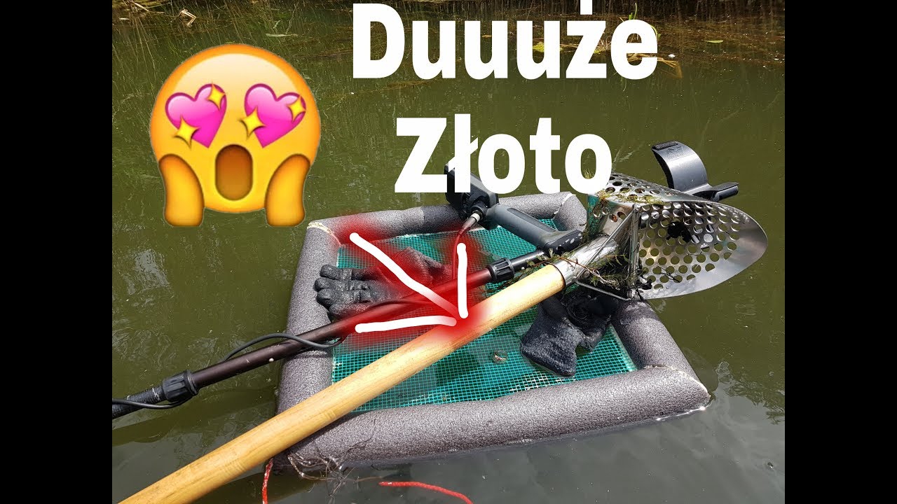 Srebro i duże złoto w jeziorze Minelab Equinox gold