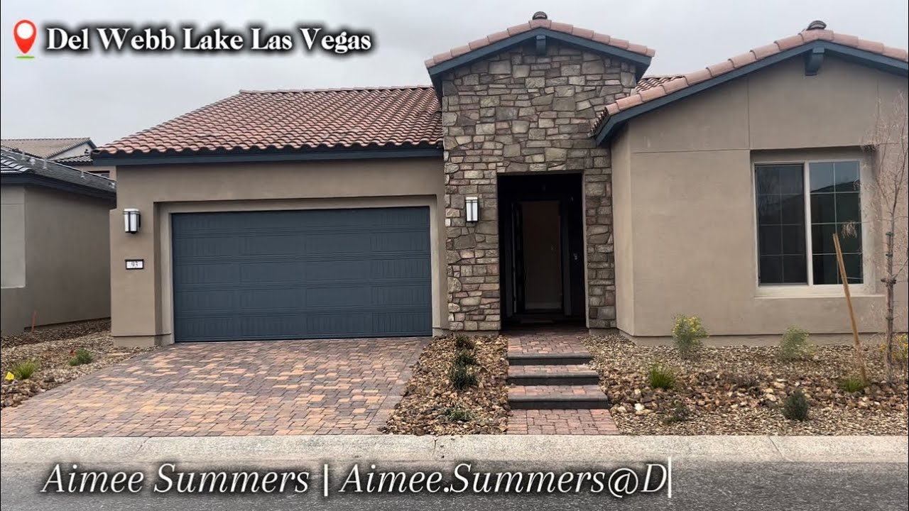 Trieste Floorplan in Del Webb Lake Las Vegas | $74,752 Savings – Quick Move-In 55+ Luxury