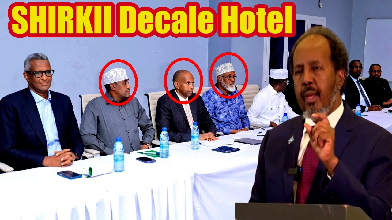 DEG DEG Decale Hotel Waxa hada ka Furmay shirka Mucaradka &Xasan sh, Xogo kusoo kordhay qodobada..