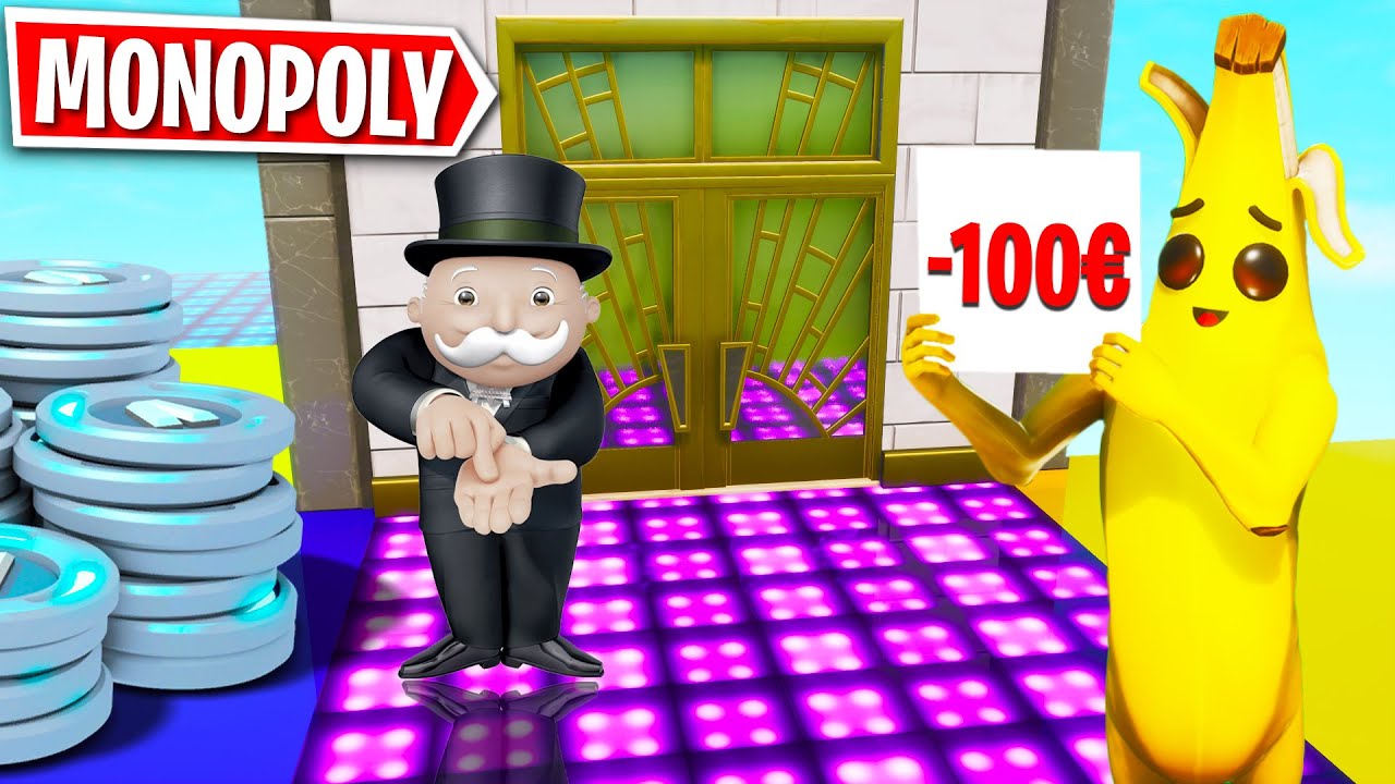 VIEL zu REICH! Fortnite MONOPOLY mit @odumanpique und @iCrimax