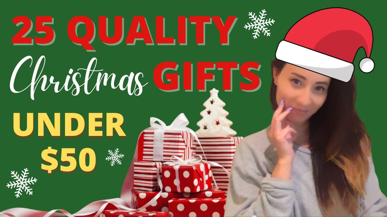 25 Best Christmas gifts under $50 🎁❄️ | Amazon Christmas Gifts 2020 (for him and her)
