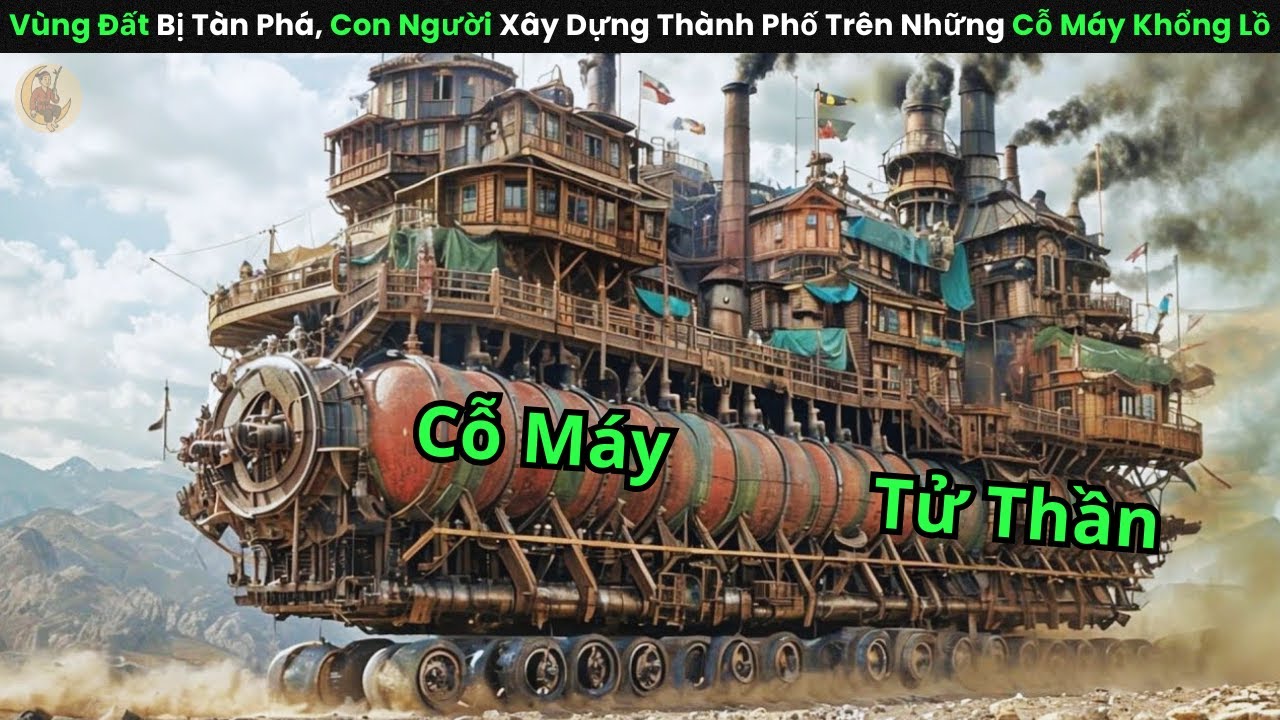 [Review Phim] Vùng Đất Bị Tàn Phá, Con Người Xây Dựng Thành Phố Trên Những Cỗ Máy Khổng Lồ
