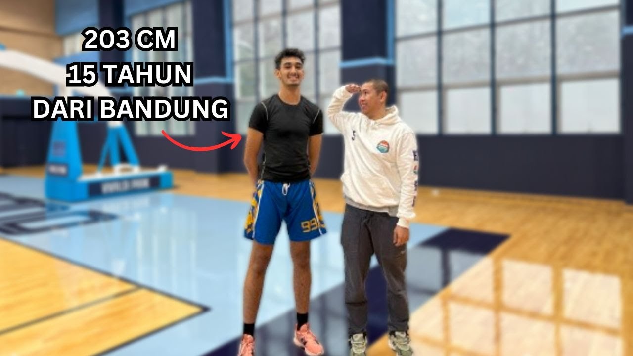 HOPE Basketball Academy LATIHAN di Lapangan KBL Yang NYAMAN PARAH & Kita Ketemu Center 15 Tahun