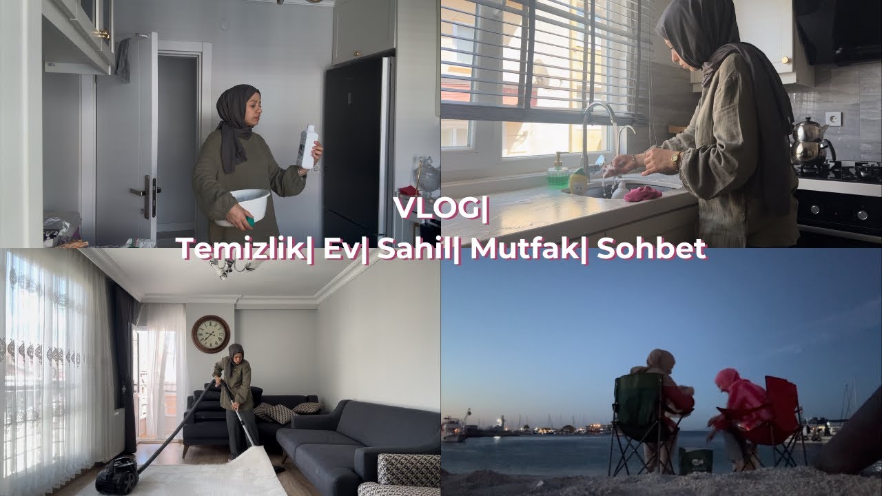 BERABER 2 GÜN| Temizlik| Ev| Mutfak| Sahil| Üsküdar