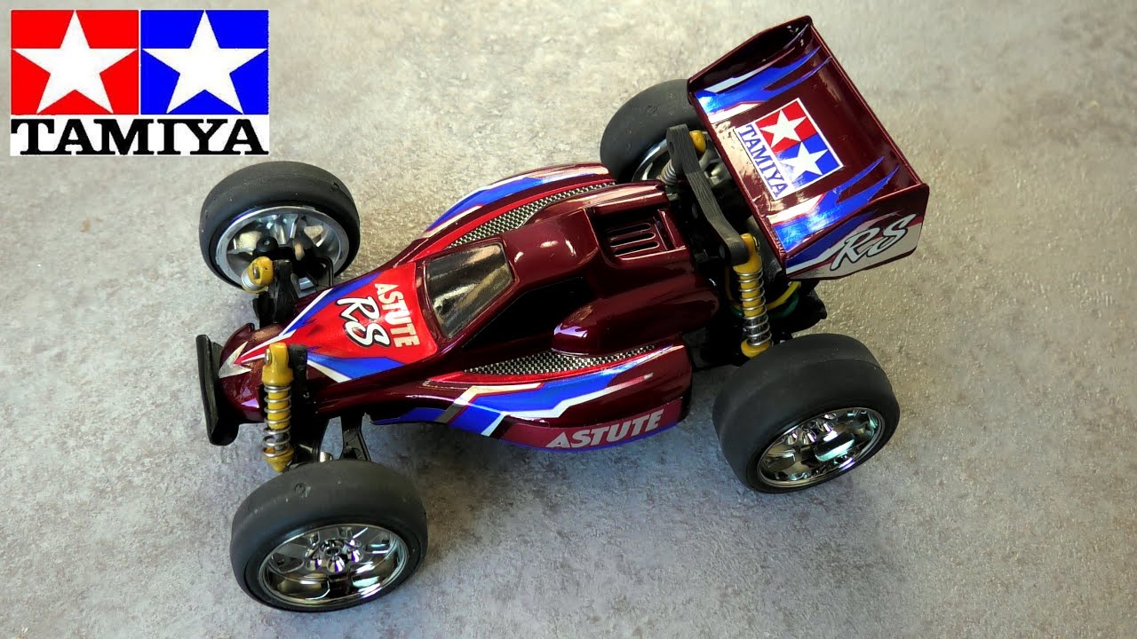 Tamiya Astute Jr RC (scale 1/32) In Action!