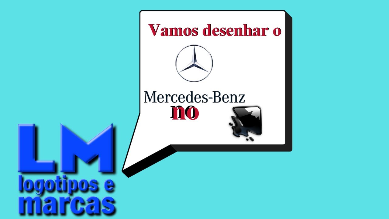 Como desenhar a logo da Mercedes no Inkscape!