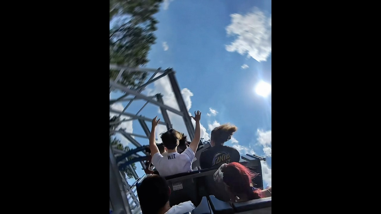 Twisted Cyclone RIPPED Me Out of the Plastic 😳 | Six Flags Over Georgia POV