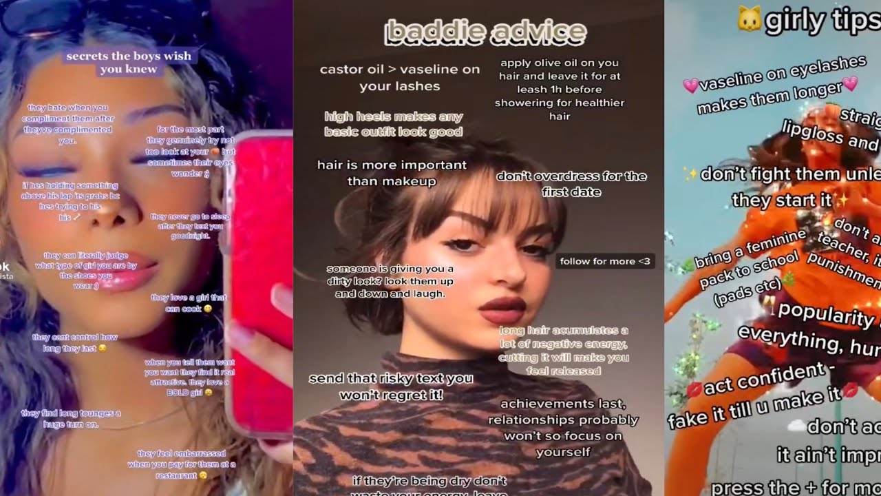 Baddie tips and facts because you’re a queen💅🏽💅🏽