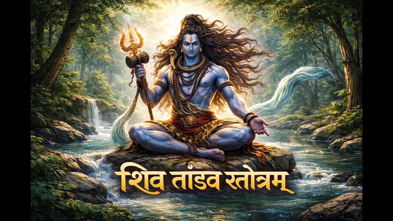 शिव तांडव स्तोत्रम् | Shiv Tandav Stotram | Powerful Shiva Stotra | Listen Daily for Blessings