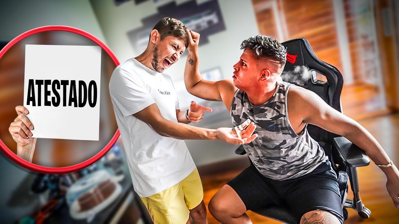 CHEGOU A HORA DE ENTREGAR O ATESTADO PRO PATRÃO 😈