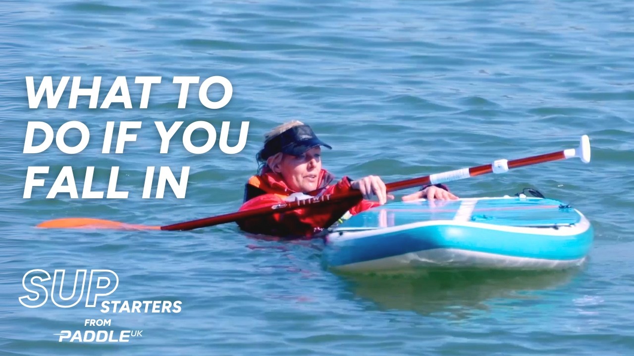 What To Do If You Fall of Your Paddleboard | Beginners' guide