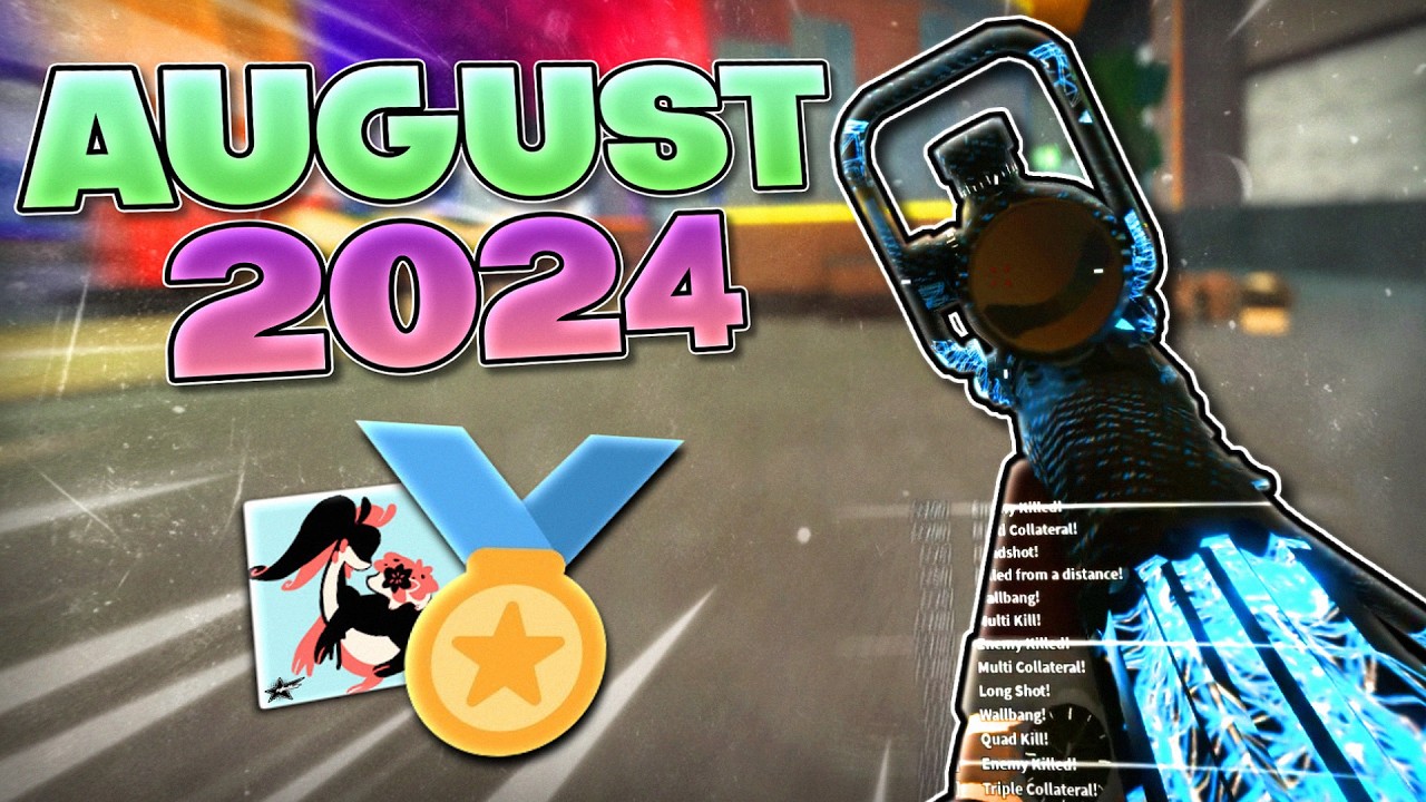 the BEST CLIPS of AUGUST 2024.. (phantom forces) ft. PARADOX ZERA [4K]