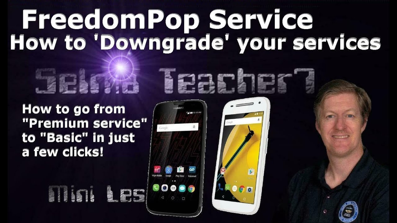 Freedompop! How to Downgrade Services and plans.