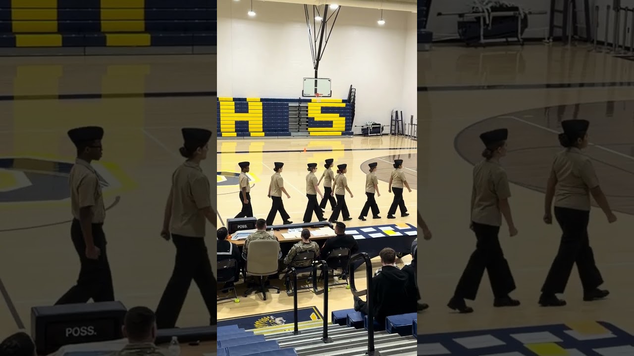DMA - Unarmed drill team competition- Pocomoke H.S. - Jan. 10, 2026