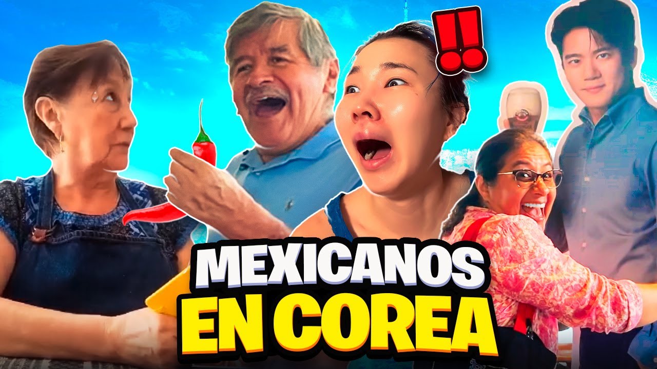 Viajar con mis SUEGROS🇲🇽 en COREA..¡Estos MeixaNOsSS.. AYUDAA!