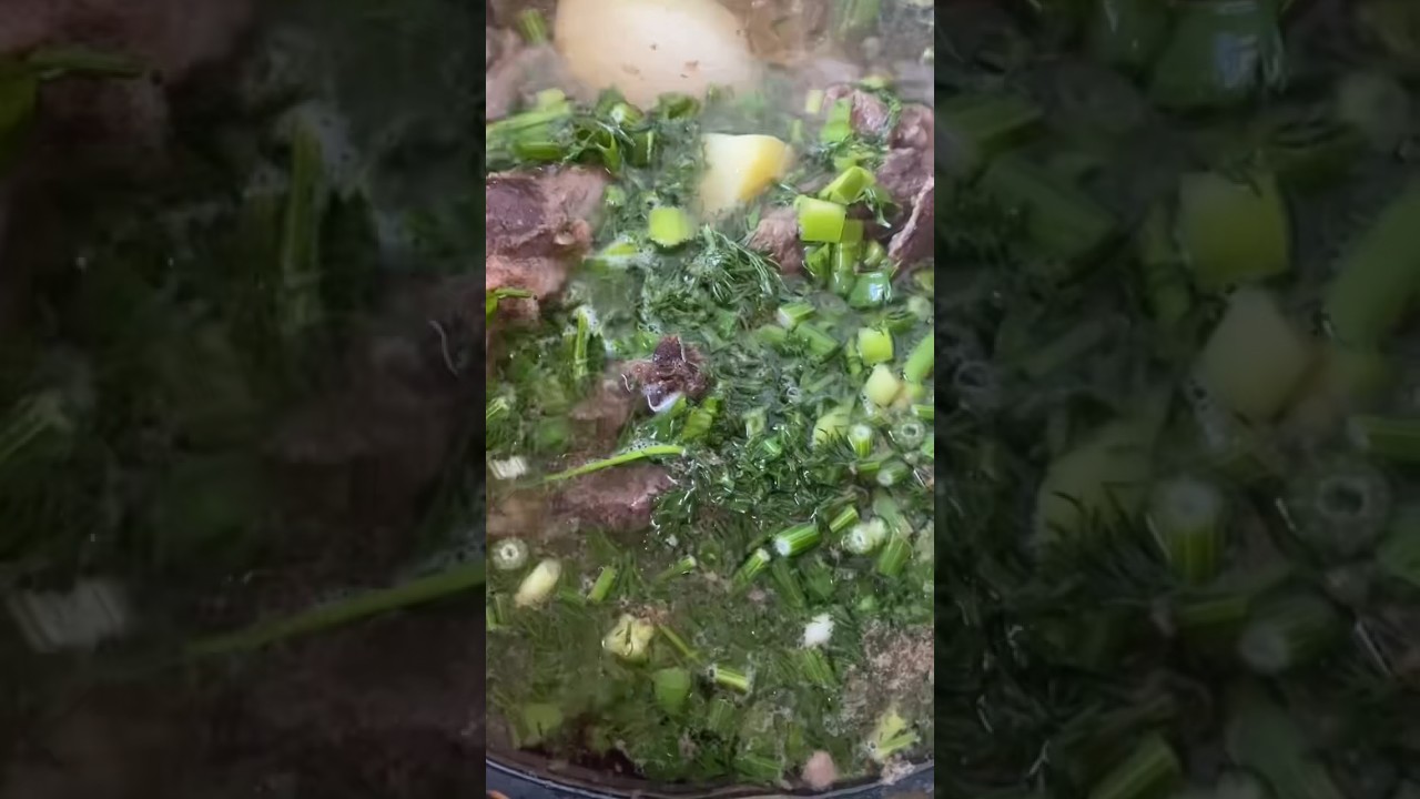 Бурятский национальный, суп - бухлер, вернет силу и здоровье 🤗 См. коммент. #бухлер #бурятскийсуп