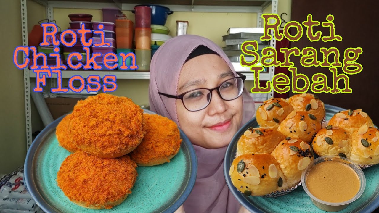 Roti Sarang Lebah, Roti Chicken Floss & Roti Sosej | Bekalan anak sekolah