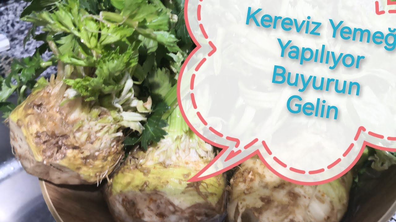 Kereviz Yemeği Yapılıyor | Akşam Yemeği