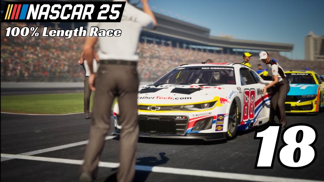NASCAR 25 | 100% RACE LENGTH | CHAMPIONSHIP SEASON | PART 18: ATLANTA