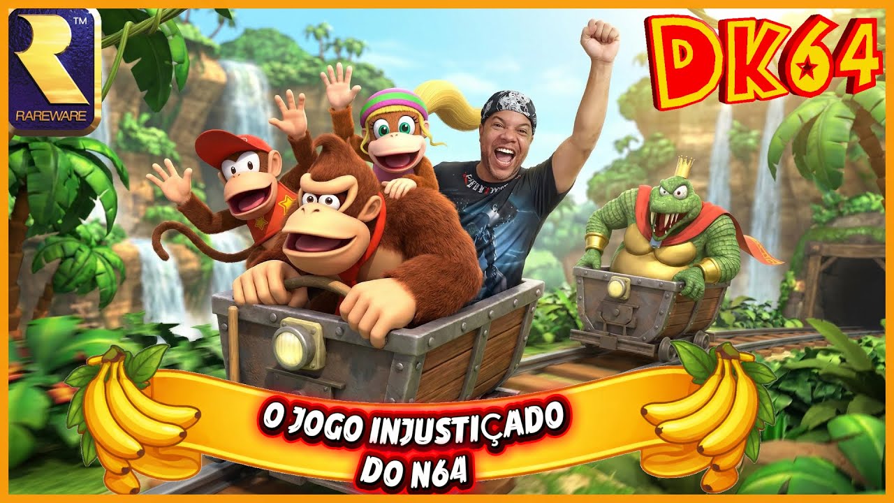 TENHO QUE TERMINAR LOGO ISSO: DONKEY KONG 64!