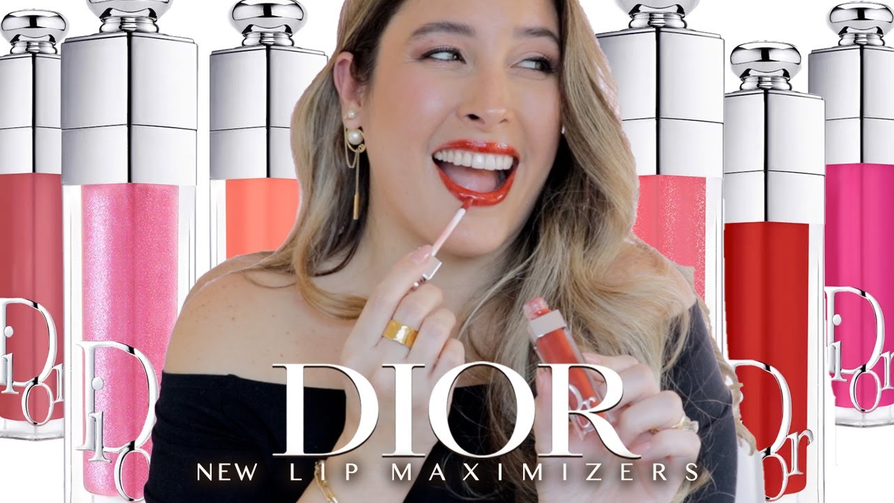 Свотчи и обзор новых блесков для губ Dior Lip Maximizer для увеличения объема губ | 12 оттенков и...