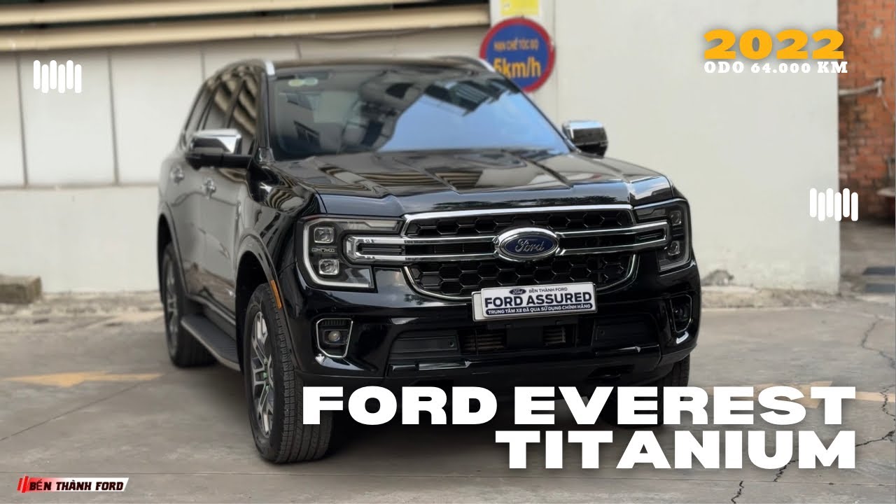 Ford Everest Titanium 4x4 2022 (2 cầu) odo 64.000km, chất xe zin rất đẹp | 0938856670 #fordeverest 