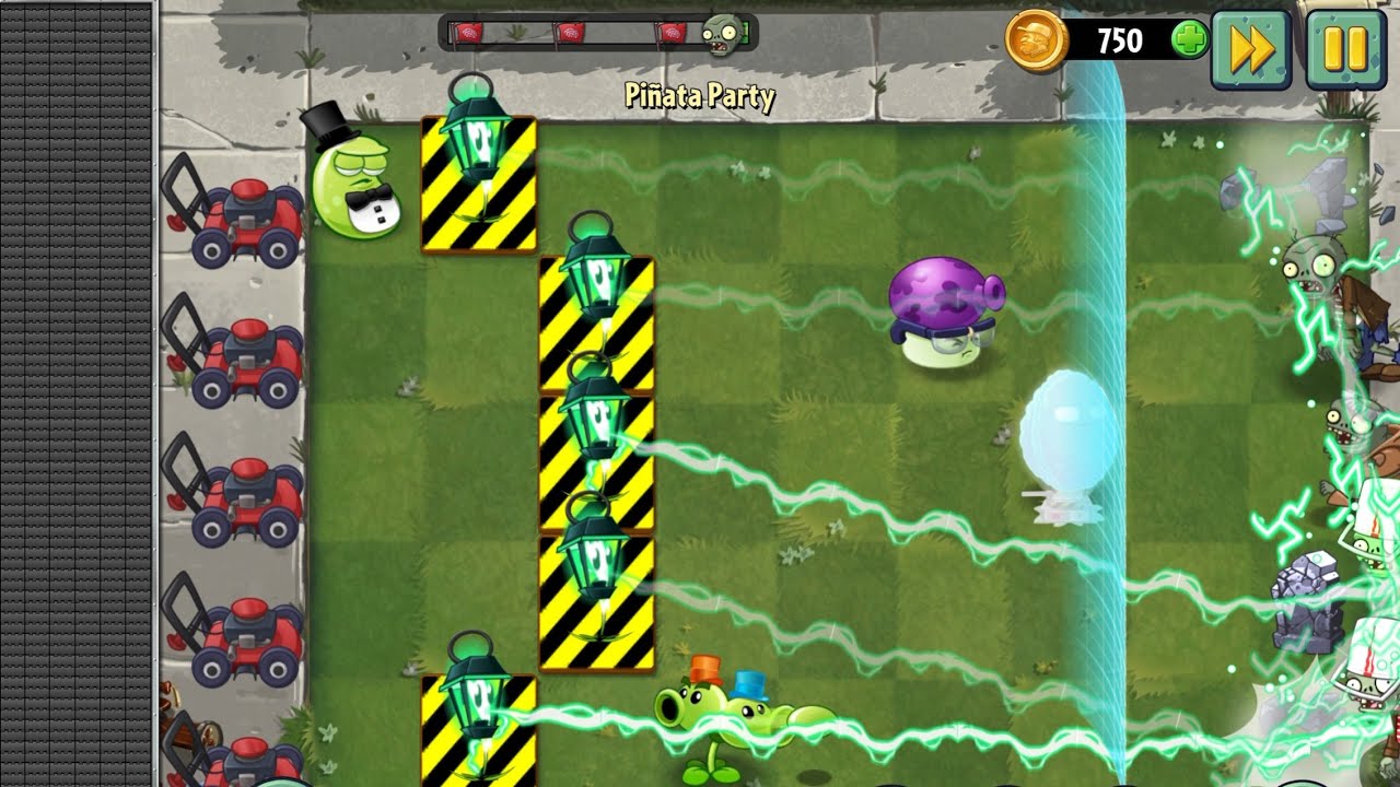Today Pinata Party 🪅 Letsplay Plants vs. Zombies 2