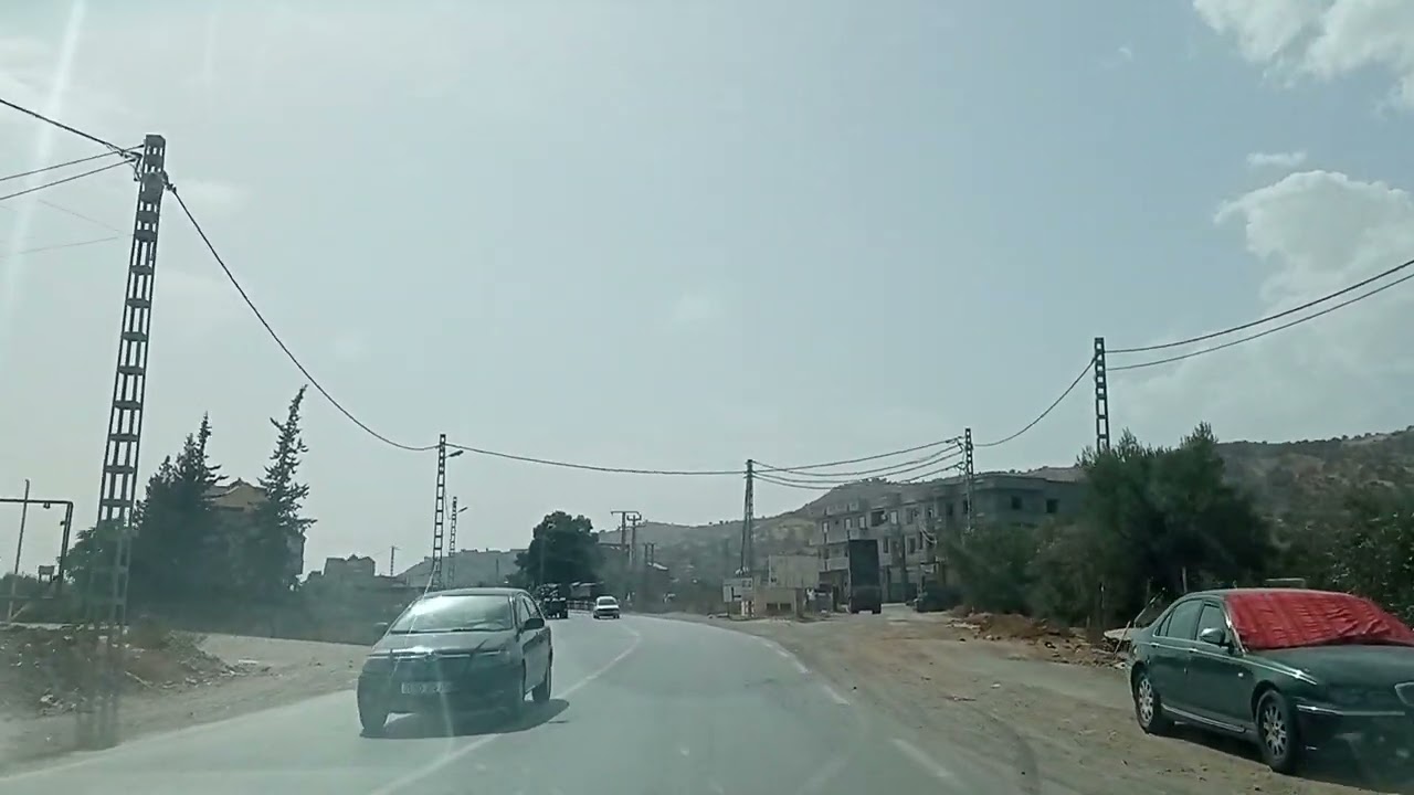 Balade sur la route tazmalt vert chorfa wilaya de bouira