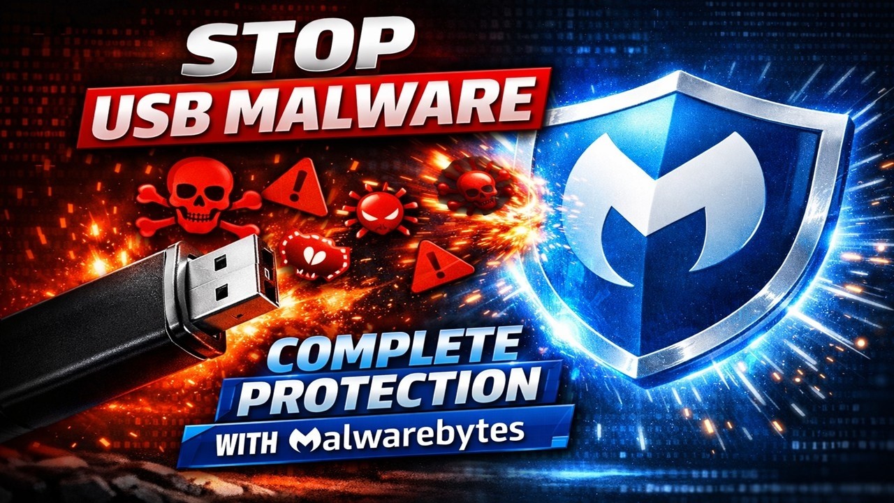 Как удалить вирусы с USB-накопителя: полная защита с Malwarebytes